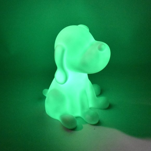 LED Dog Children Lamp Multi Color Child Safe Silicone Night Light - Picture 8 of 8